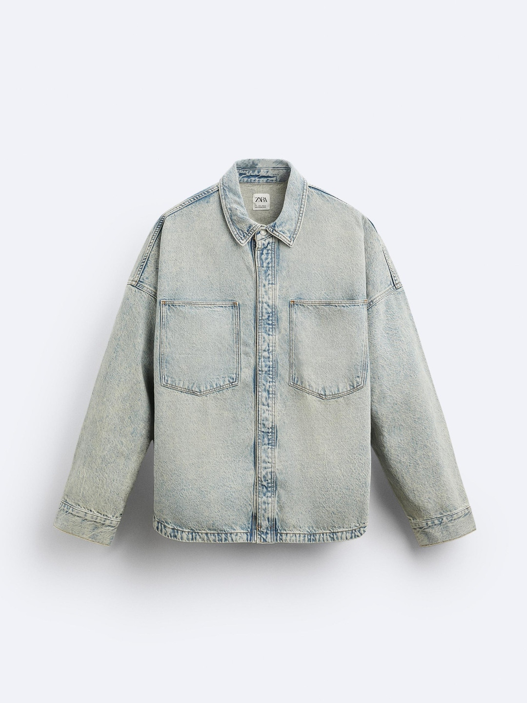 

ZARA Men Blue Shirts