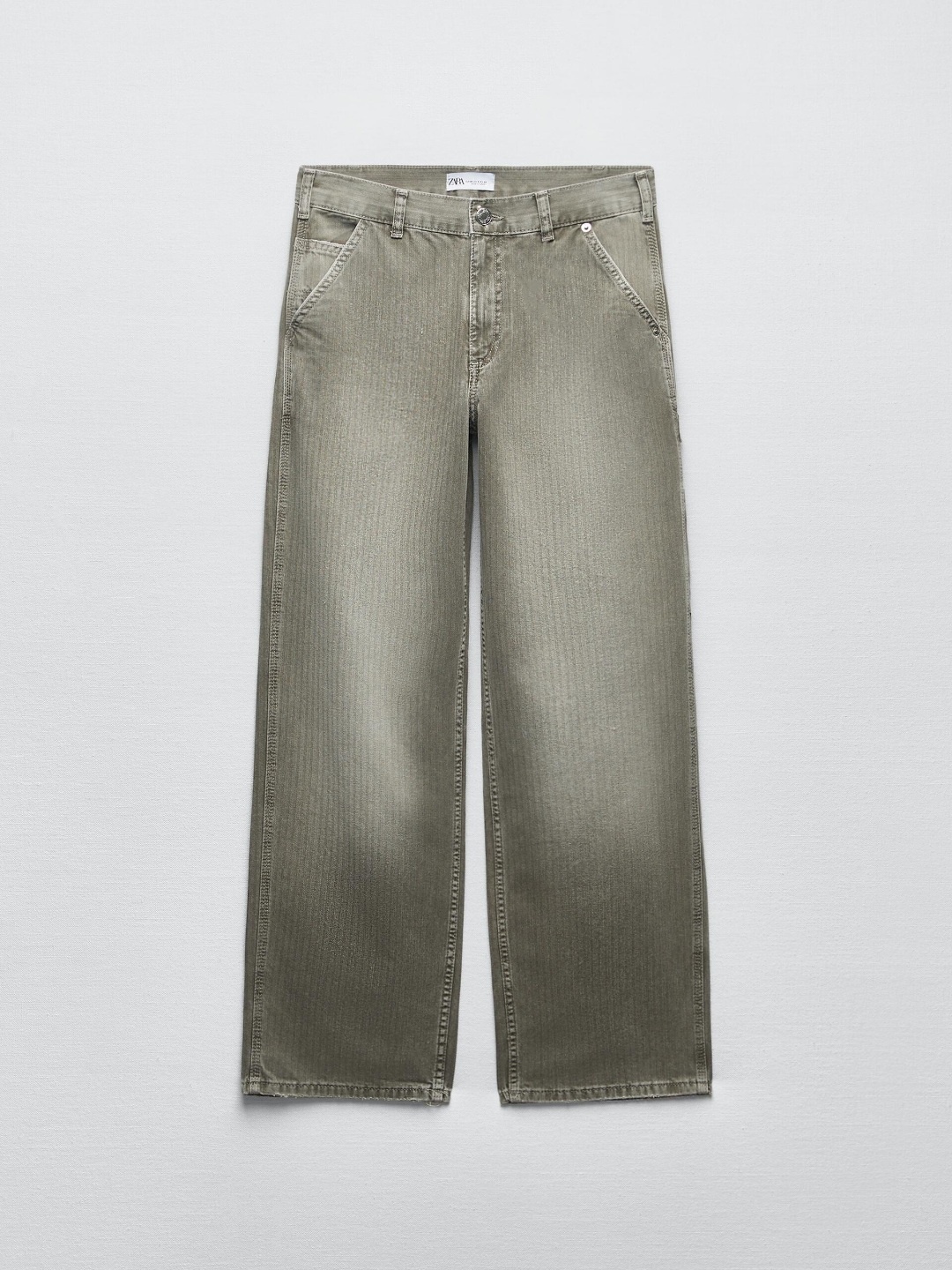 

ZARA Women Khaki Trousers