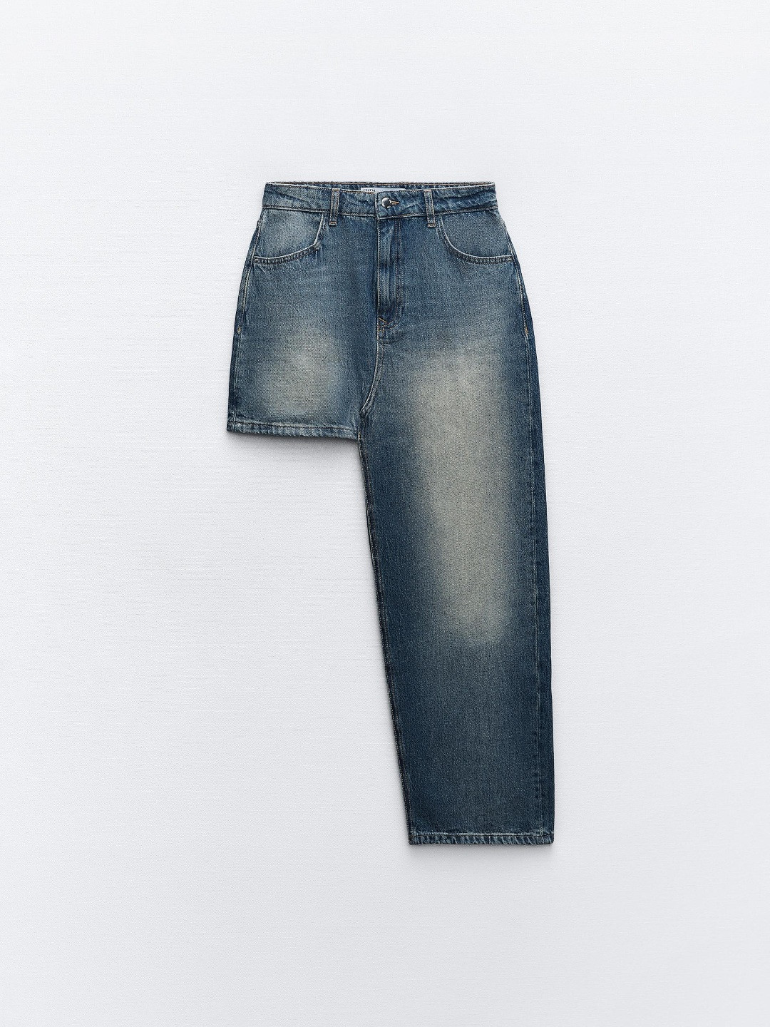 

ZARA Women Navy Blue jeans