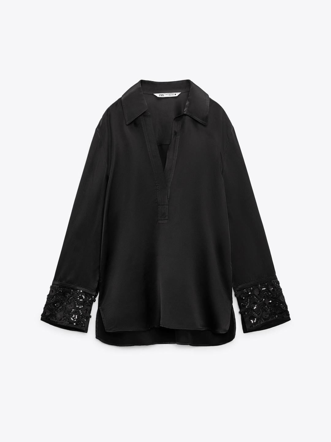 

ZARA Women Black Shirts