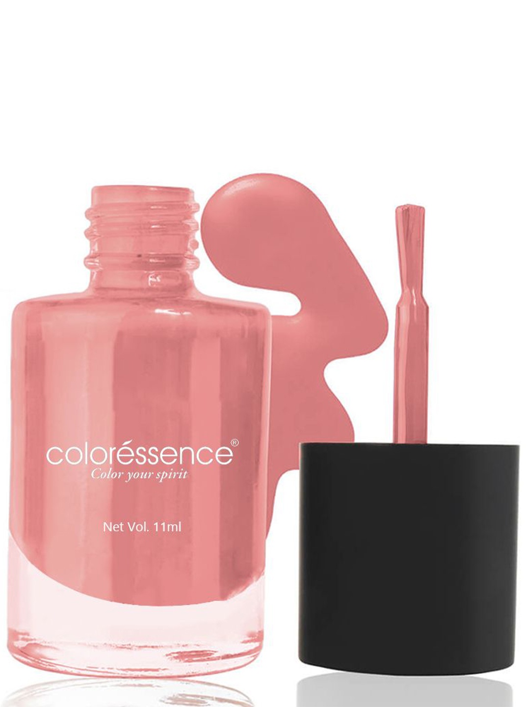 

Coloressence Everyday Glam Regular Nail Polish - 11 ml - Coral Charm, Peach