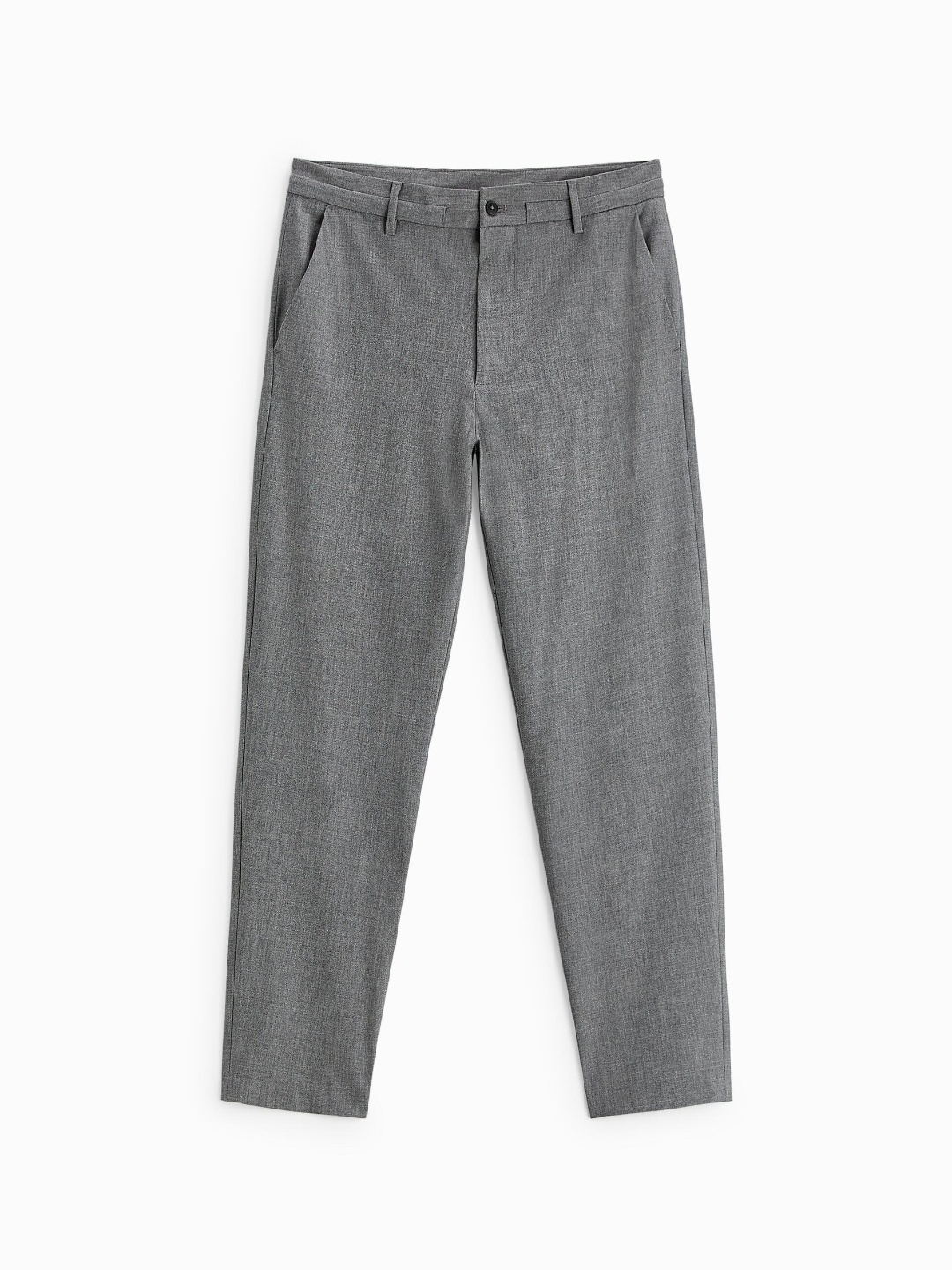 

ZARA Men Grey Trousers