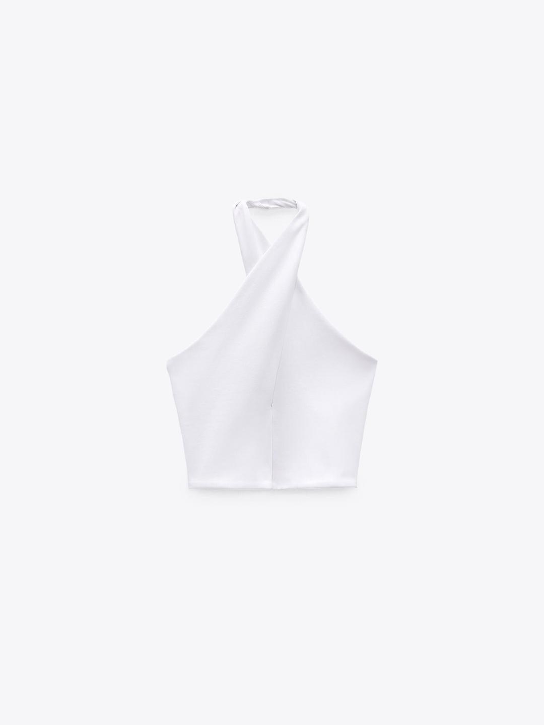 

ZARA Women White TTops