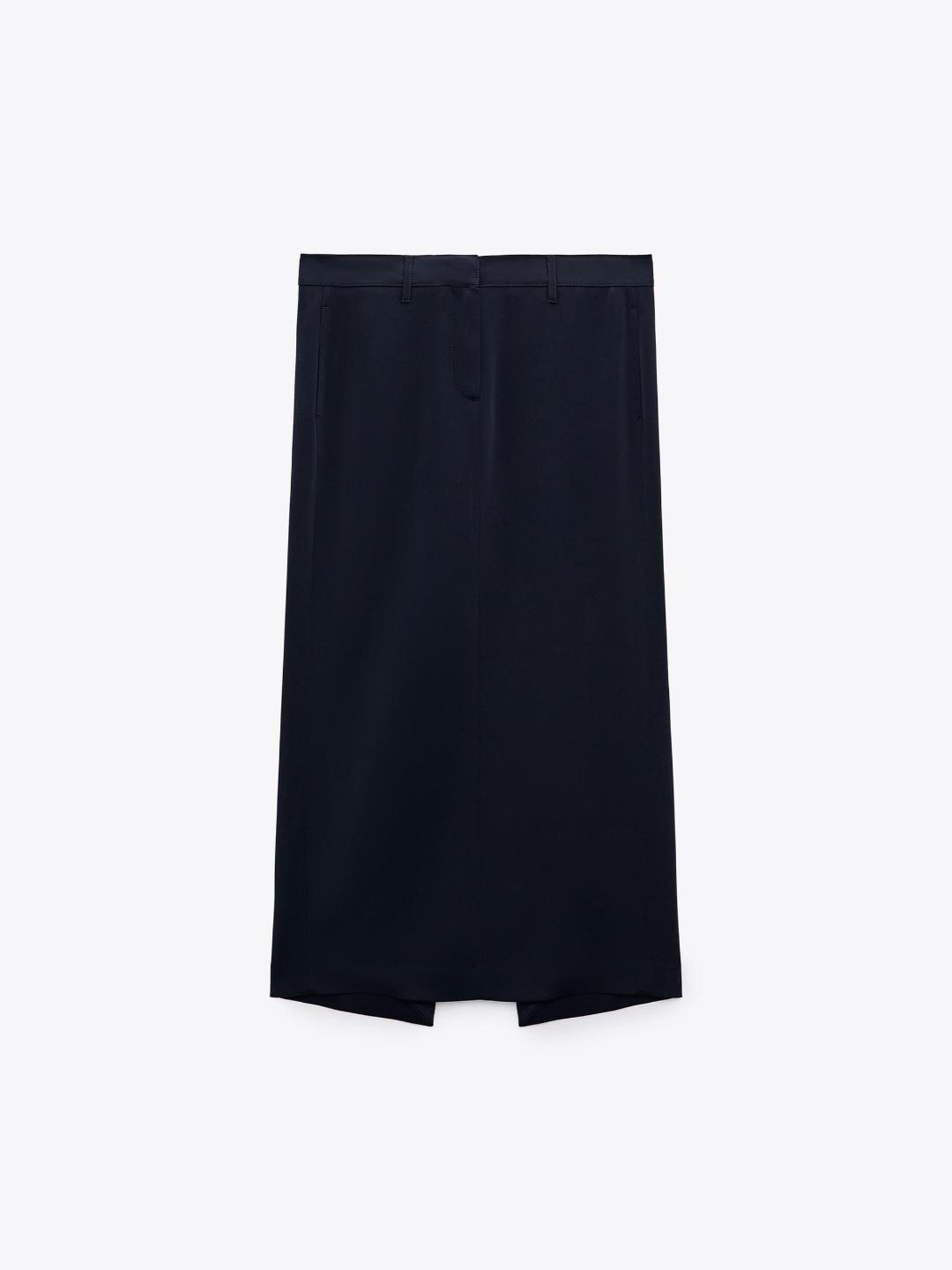 

ZARA Women Navy Blue Skirts