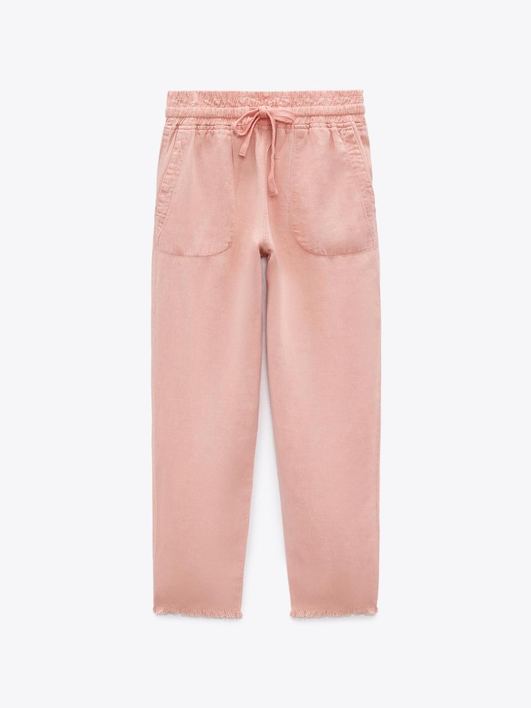 

ZARA Women Pink Trousers