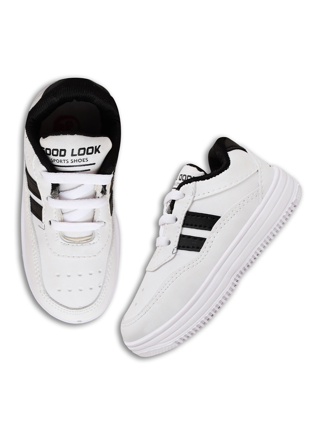 

BAESD Boys Mesh Running Non-Marking Shoes, White