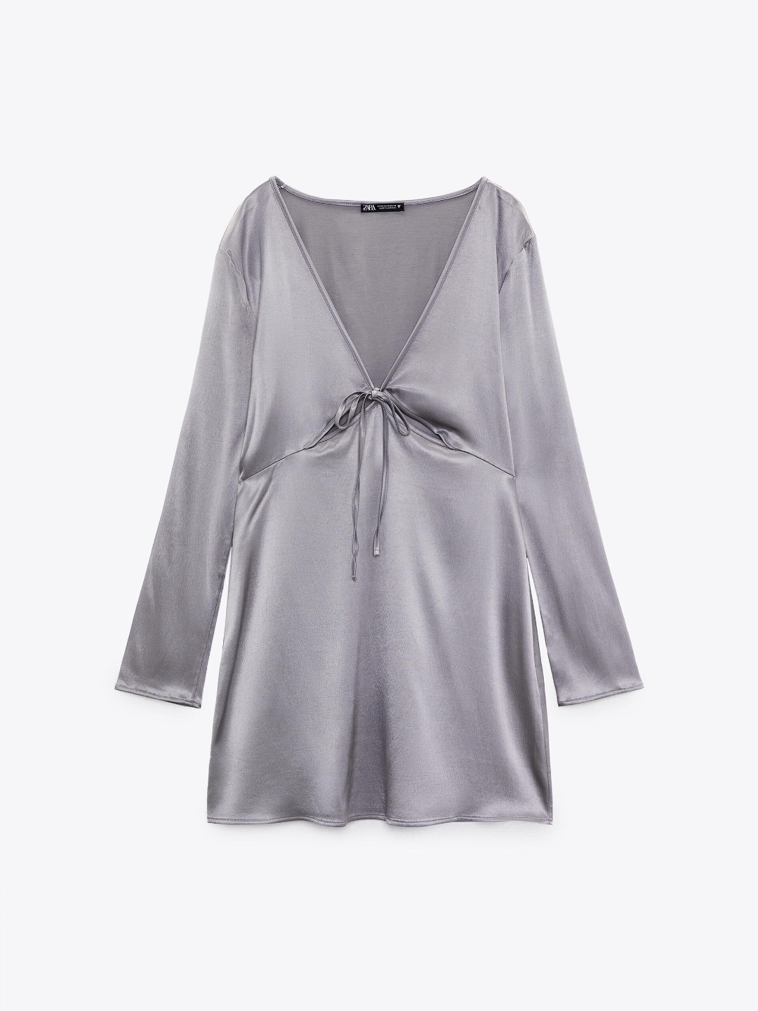 

ZARA Women Grey Dress