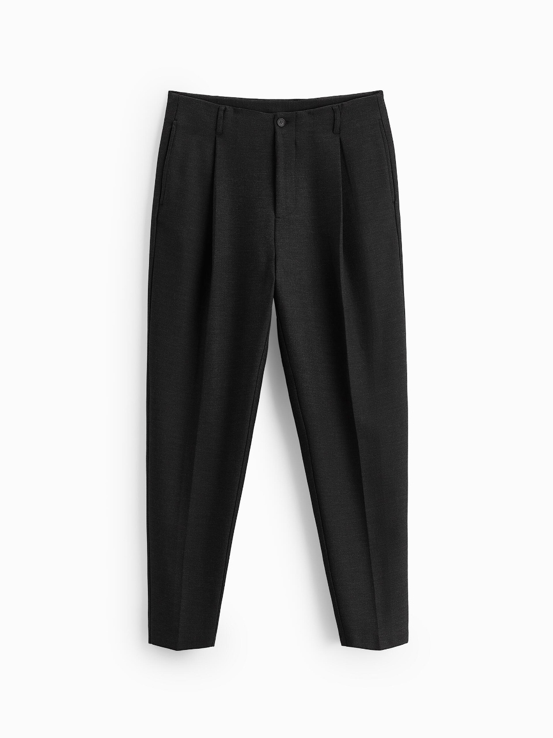 

ZARA Men Grey Trousers