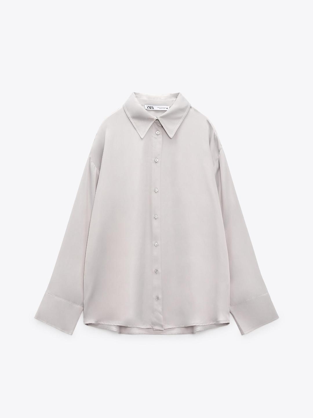 

ZARA Women Grey Shirts