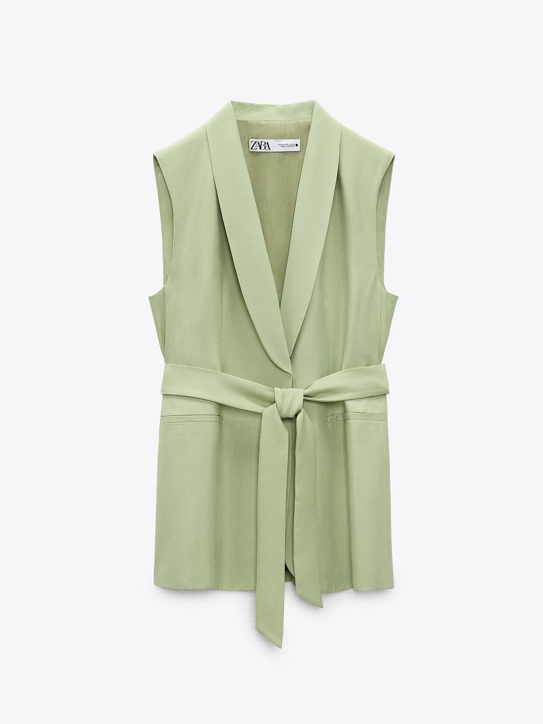 

ZARA Women Green Dress