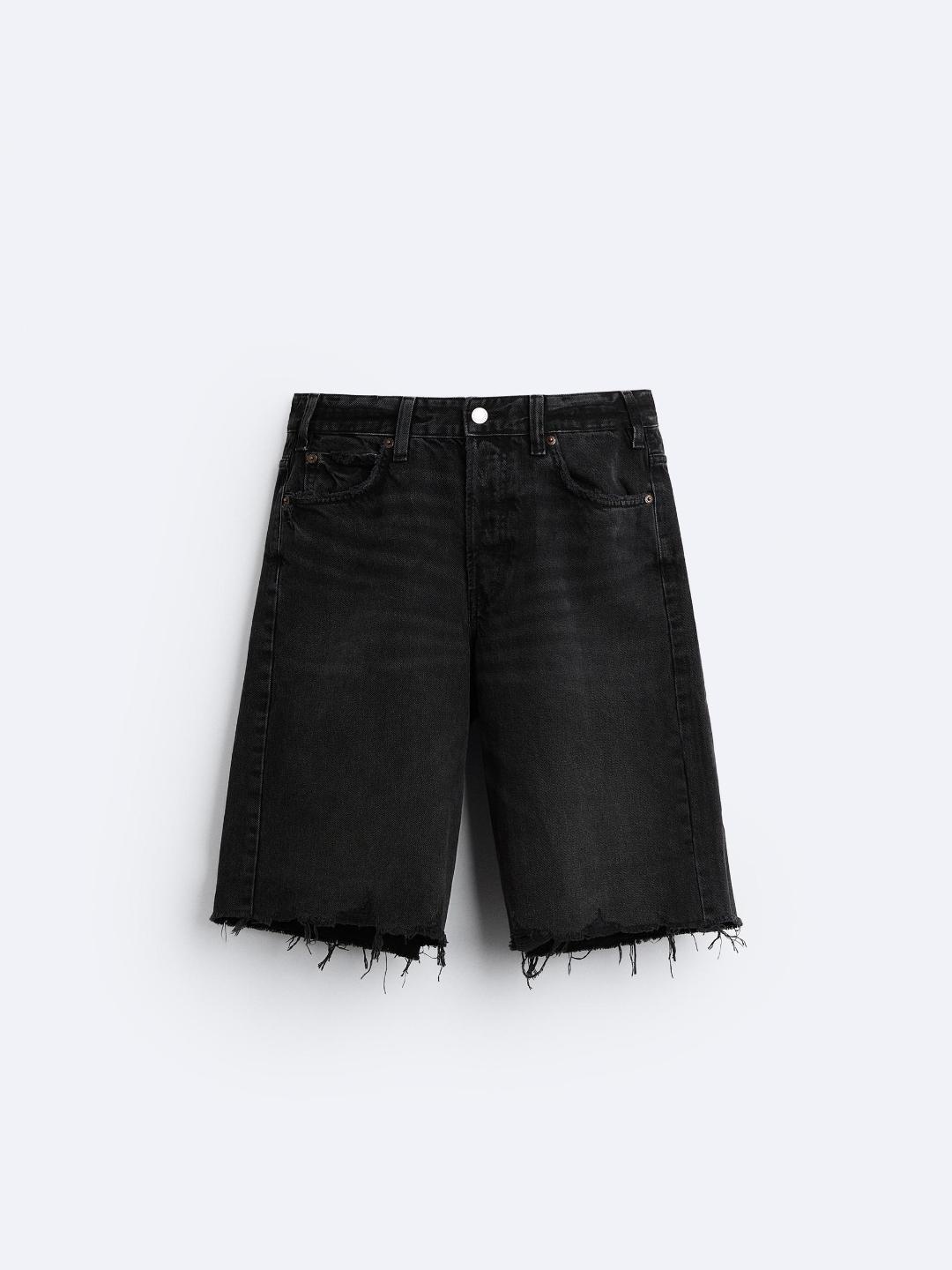

ZARA Men Black Shorts