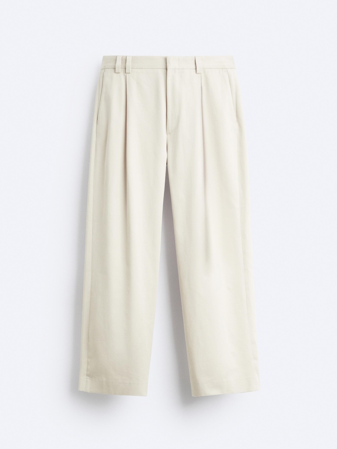 

ZARA Men Beige Trousers