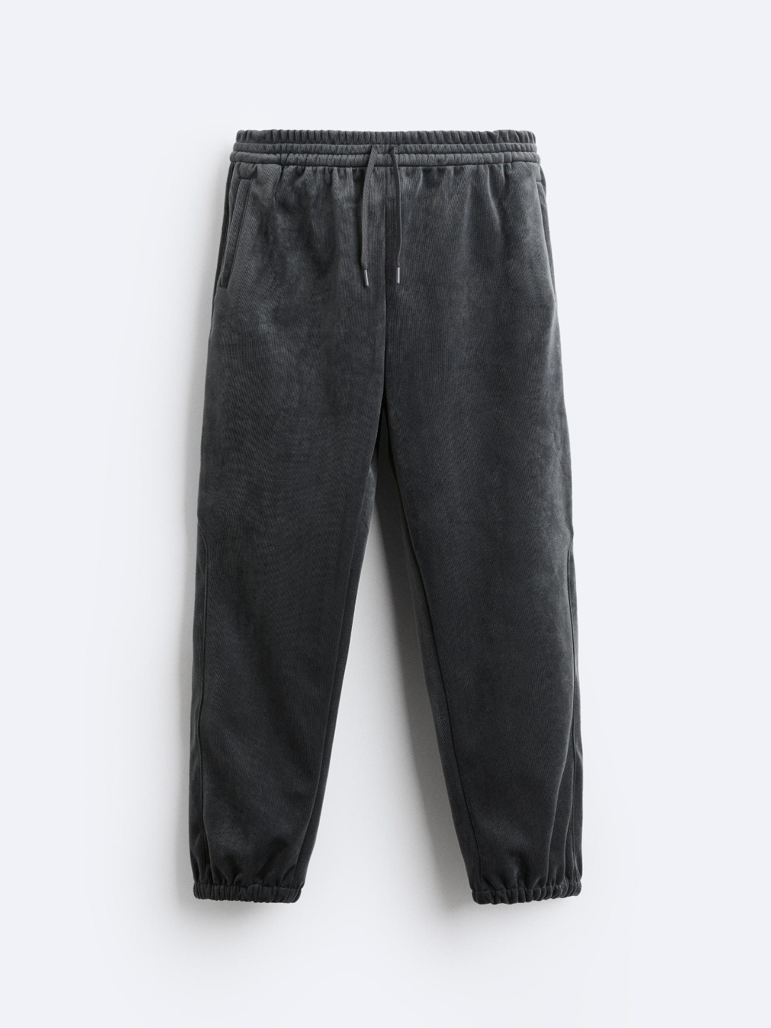 

ZARA Men Grey Trousers