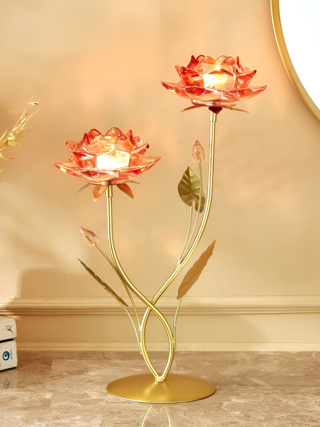 

Home Centre Pink Candle Holder