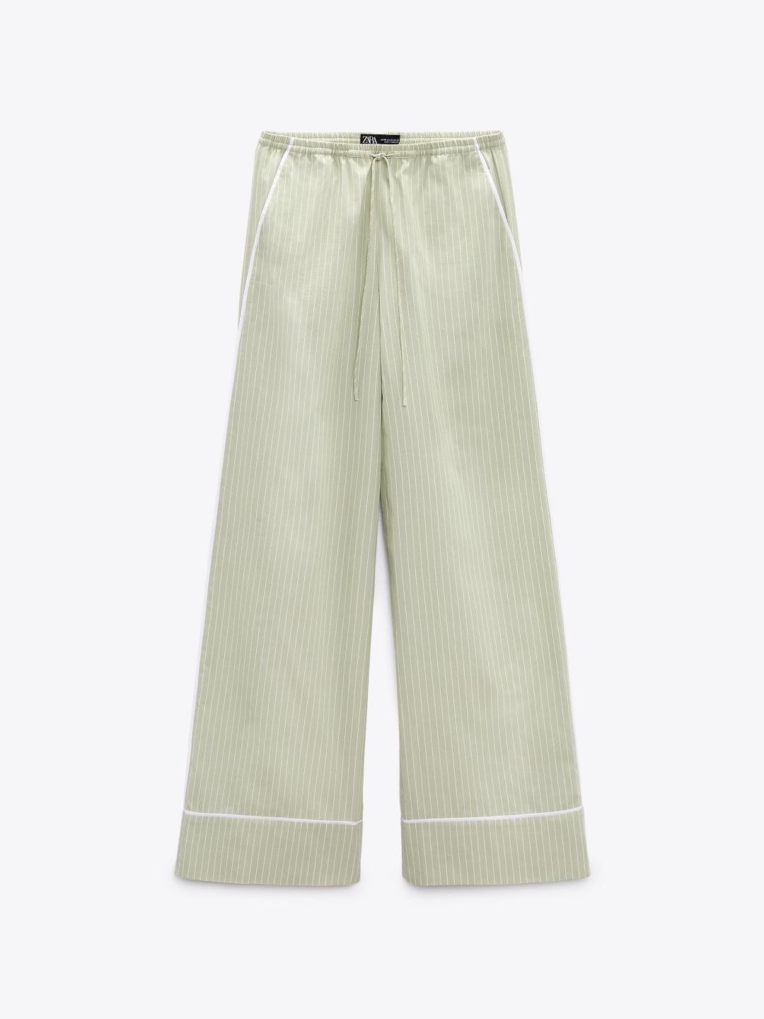 

ZARA Women Green Trousers