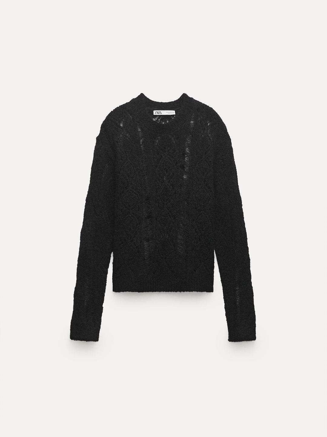 

ZARA Women Black Sweaters