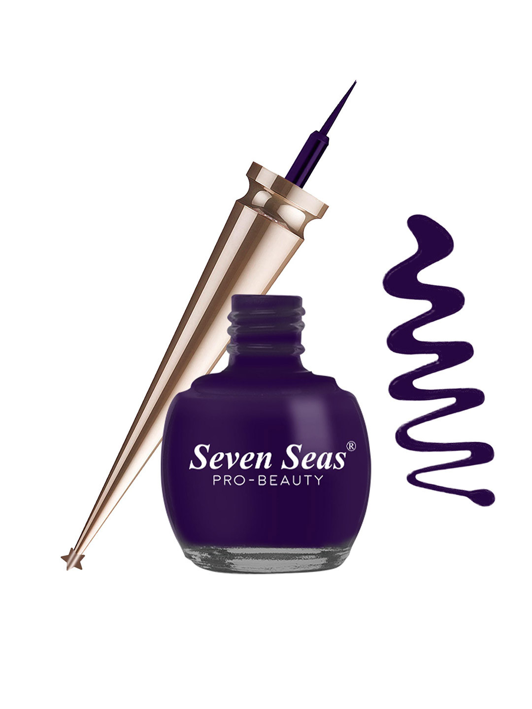 

Seven Seas Long Lasting Liquid Colored Eyeliner 5ml- Purple 09
