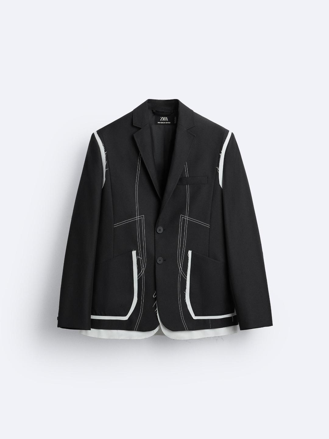 

ZARA Men Black Blazers
