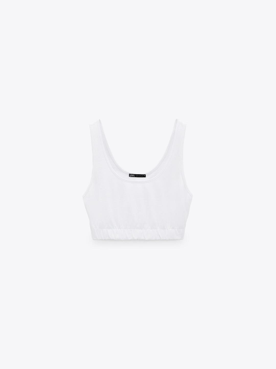 

ZARA Women White TTops