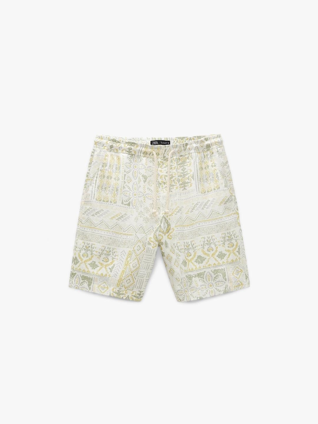

ZARA Men Green Shorts
