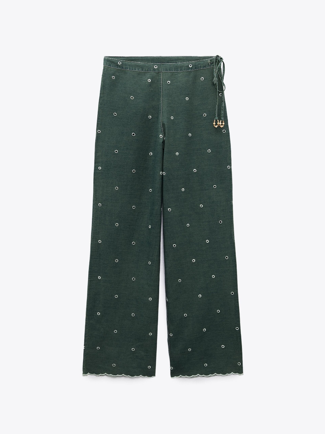 

ZARA Women Green Trousers