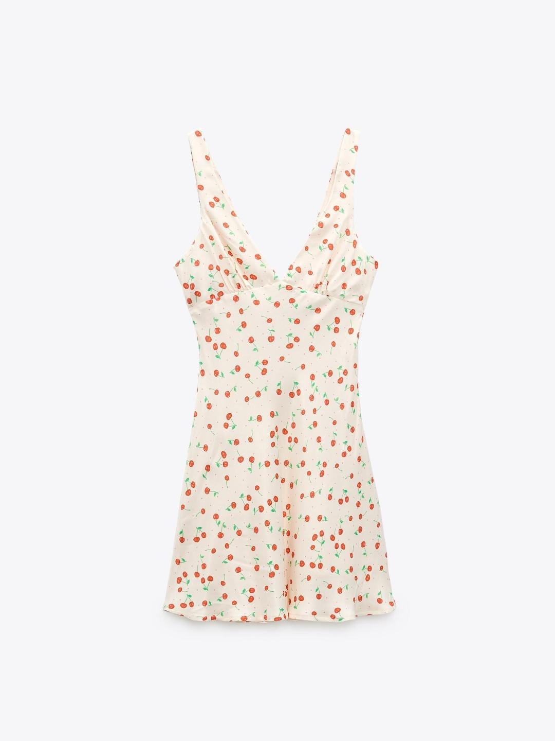

ZARA Women Brown Dress