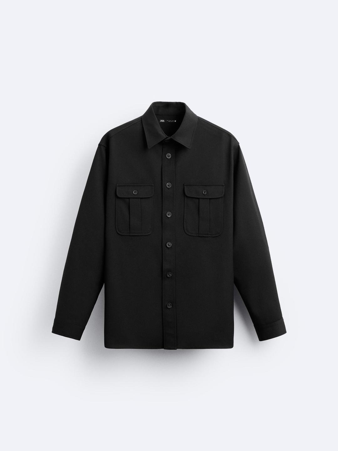 

ZARA Men Black Shirts