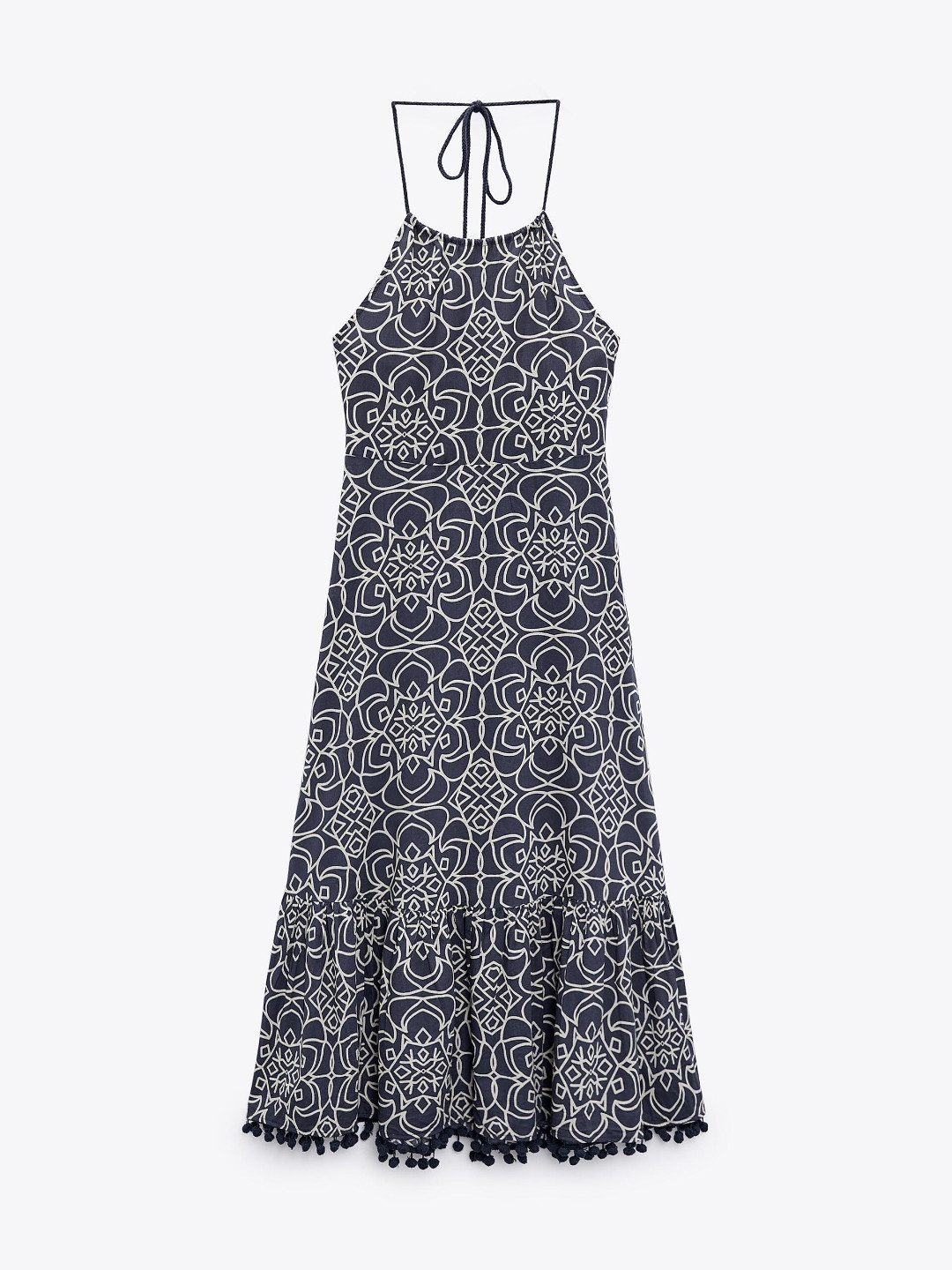 

ZARA Women Blue Dress