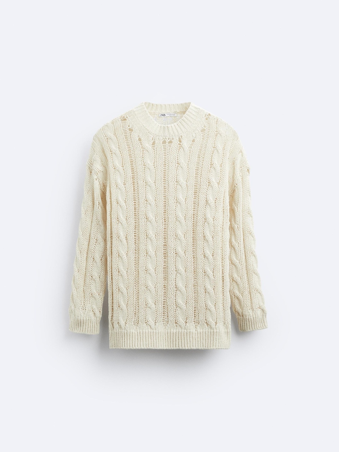 

ZARA Men Beige Sweaters