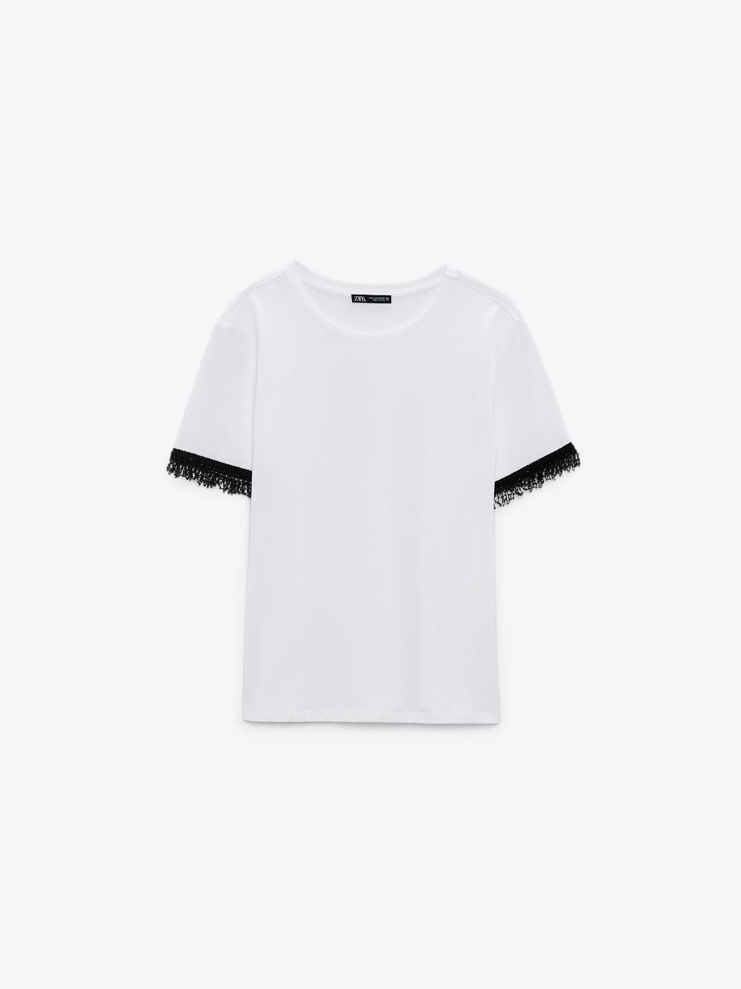 

ZARA Women White T-shirt