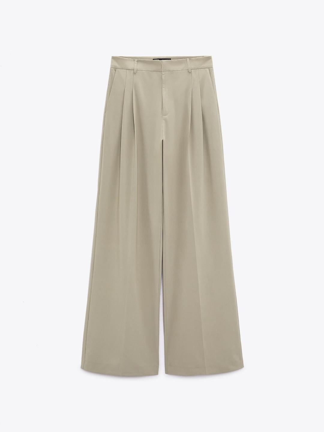 

ZARA Women Green Trousers