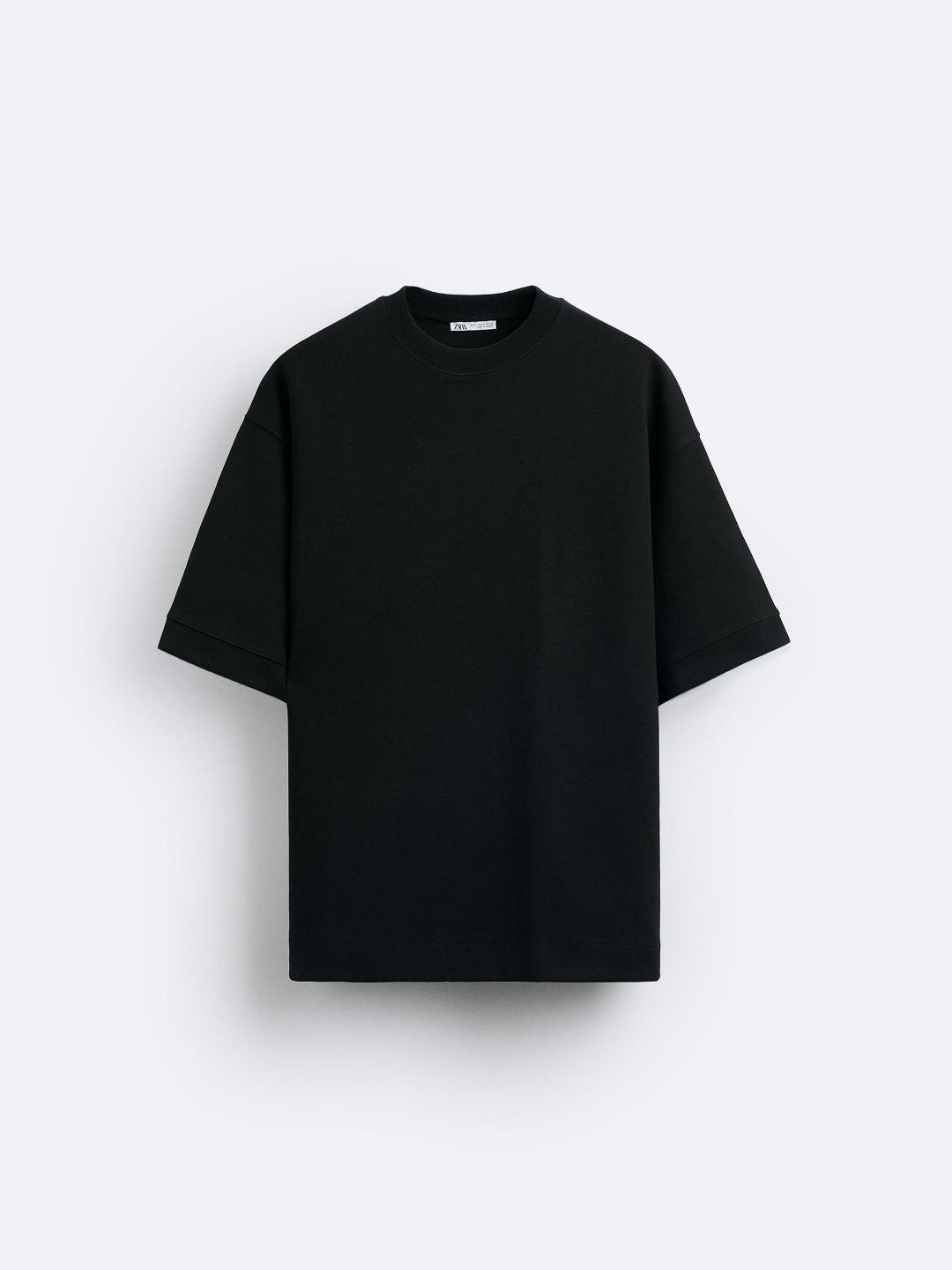 

ZARA Men BlackT-shirts, Black