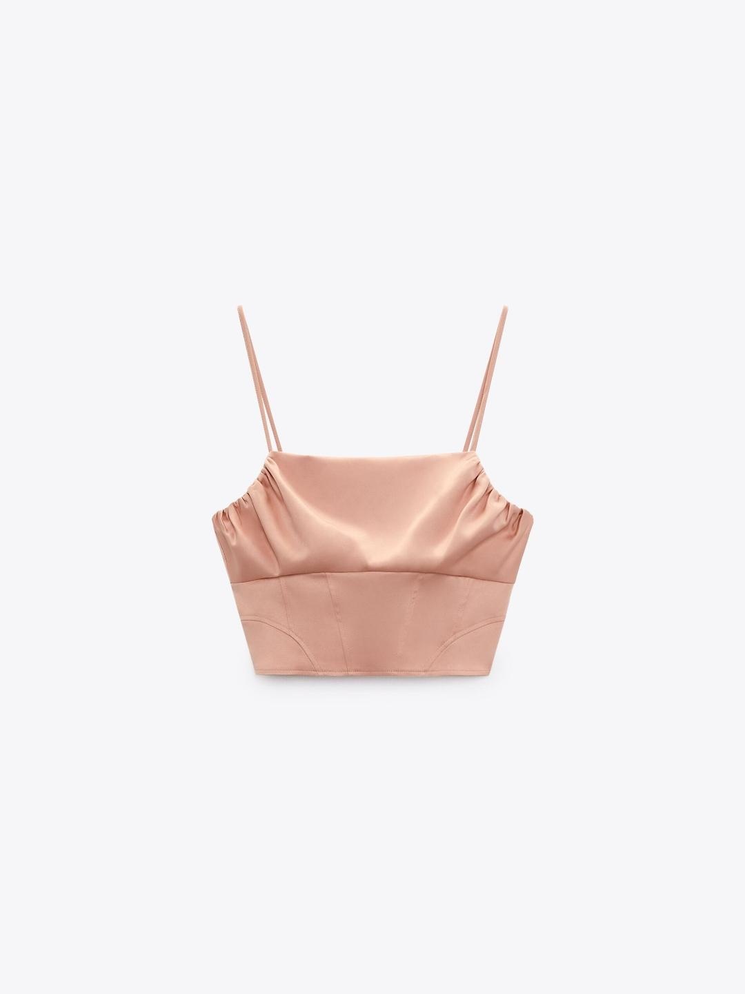 

ZARA Women Orange Tops