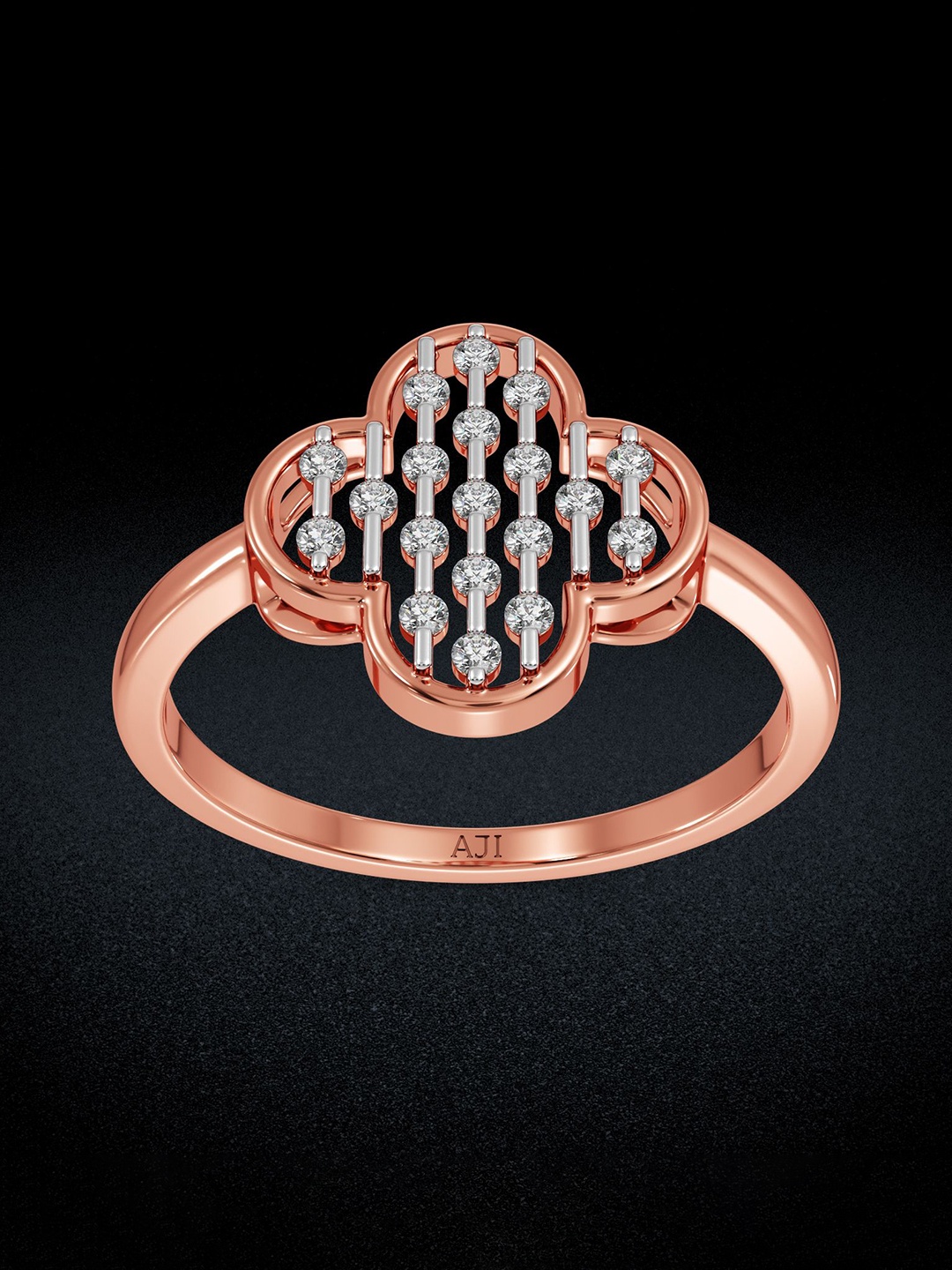 

Joyalukkas 18KT Rose Gold Diamond Ring