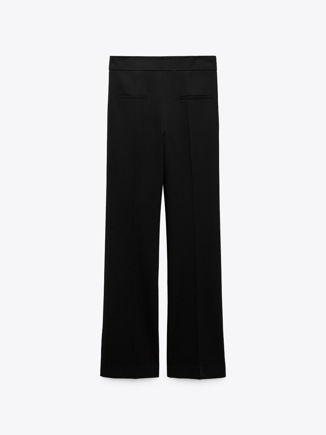 

ZARA Women Black Trousers