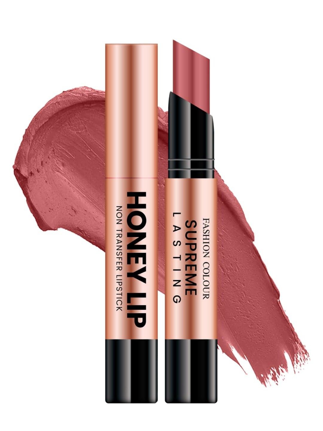 

Fashion Colour Honey Lip Non Transfer Matte Bullet Lipstick - 3 g - Caramel - 302, Brown