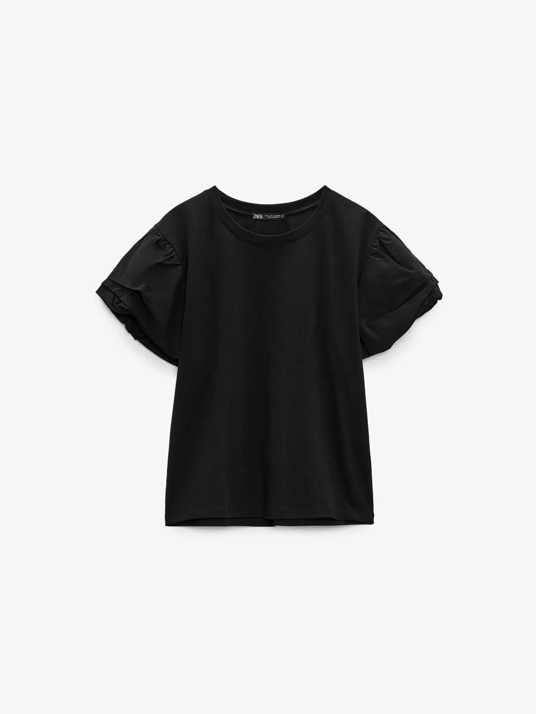 

ZARA Women Black Tops