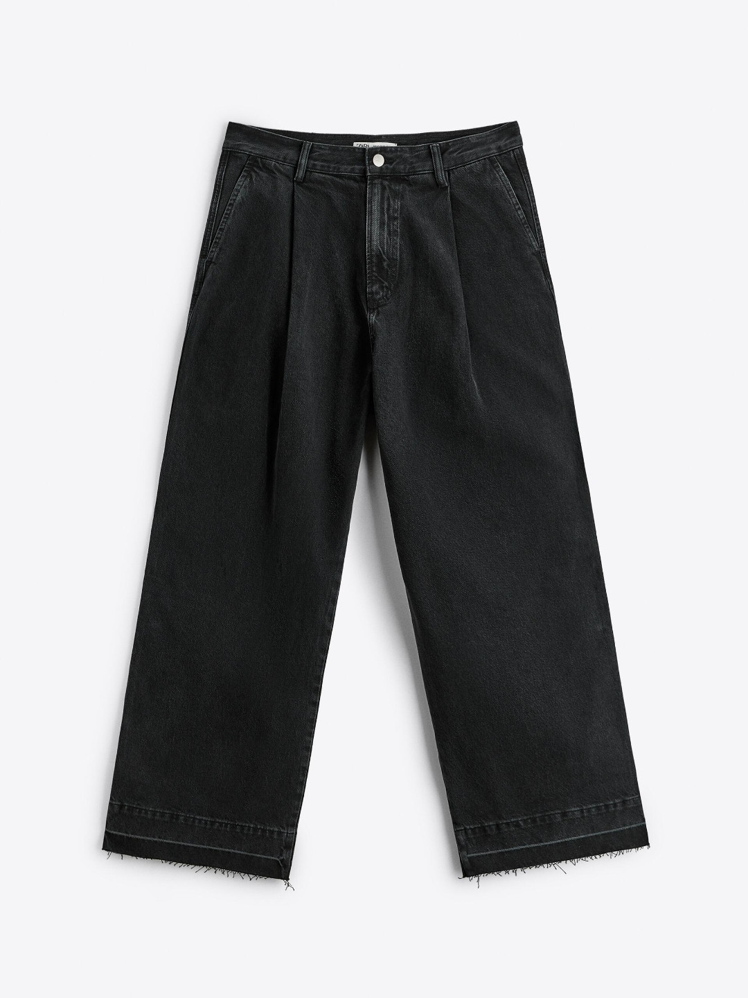 

ZARA Men Grey Trousers