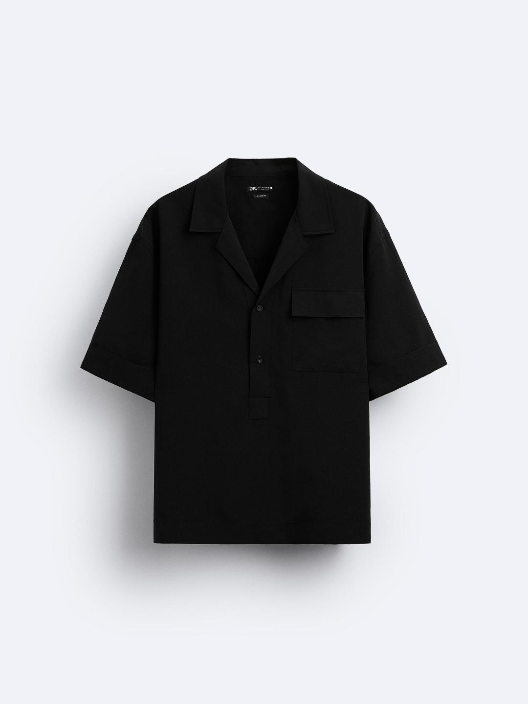 

ZARA Men Black Shirts