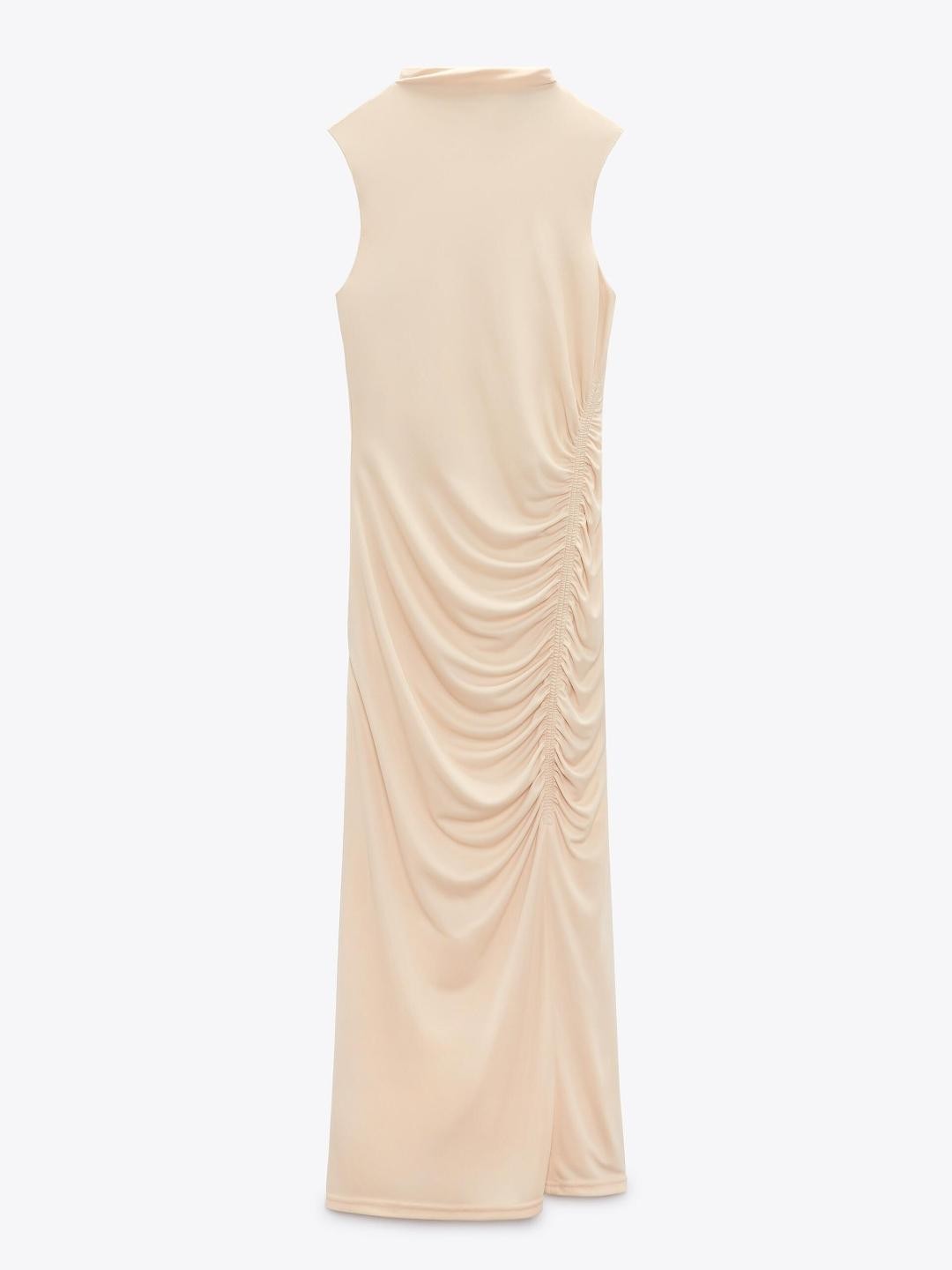 

ZARA Women Off White Dress