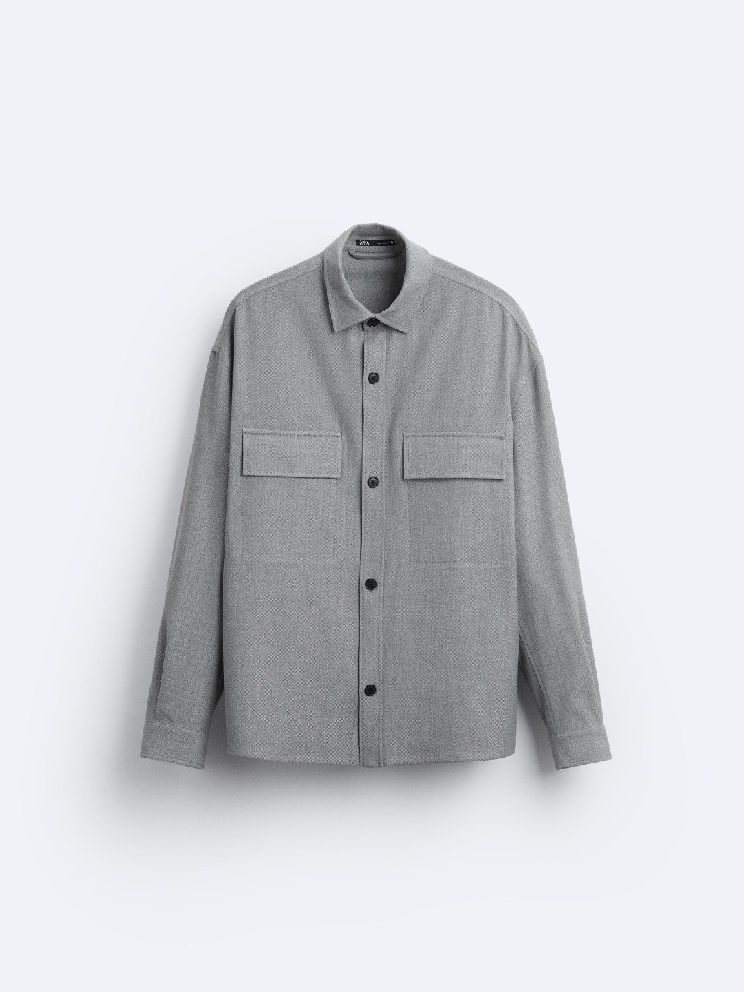 

ZARA Men Grey Shirts