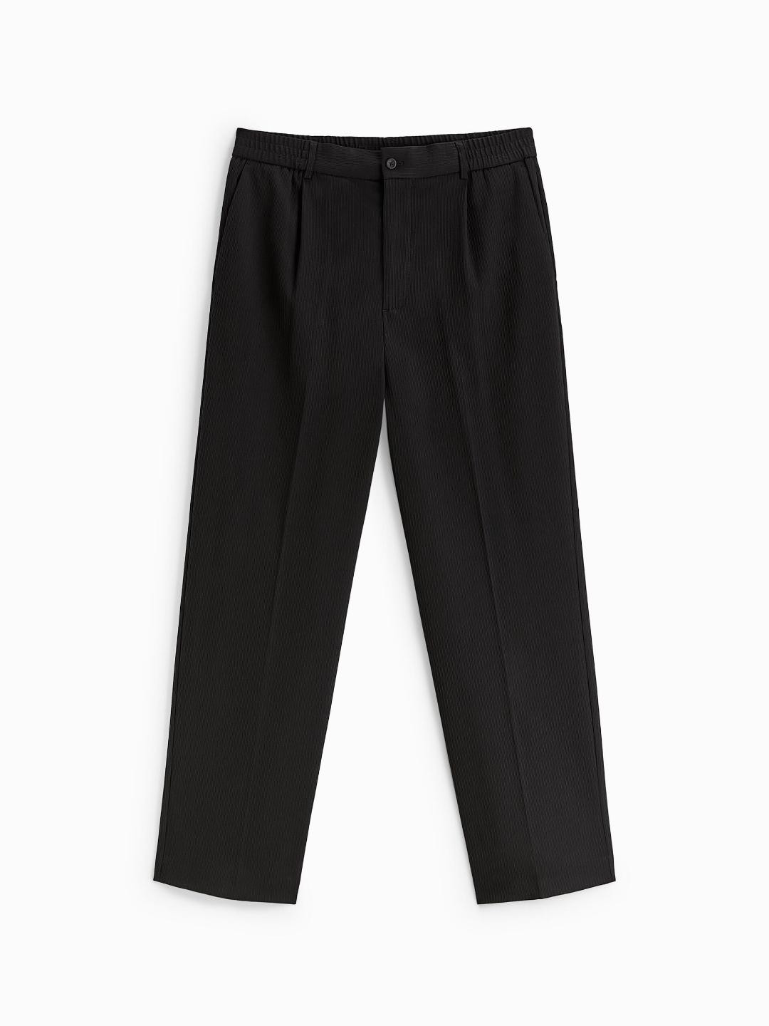 

ZARA Men Black Trousers