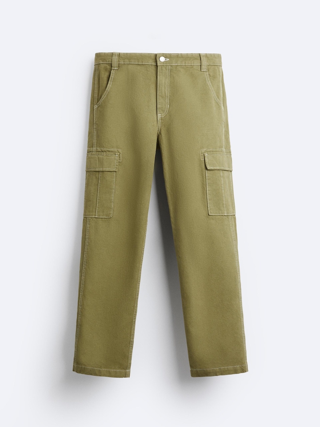 

ZARA Men Green Trousers