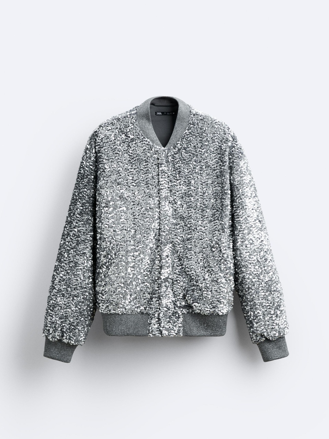 

ZARA Men Silver Jackets