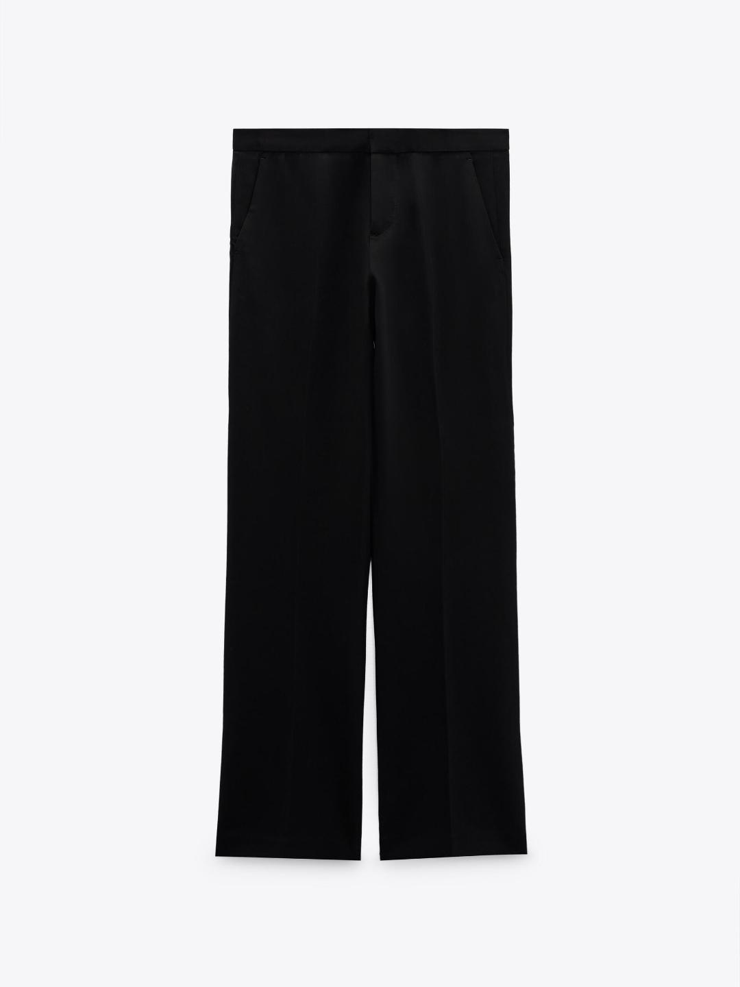 

ZARA Women Black Trousers