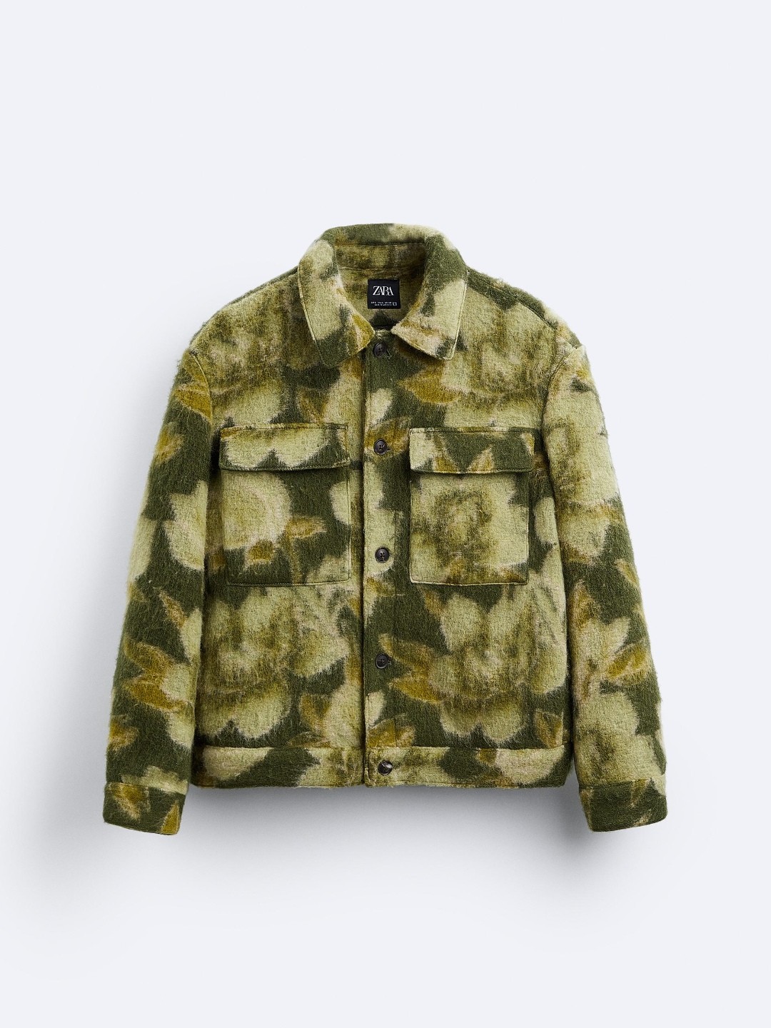 

ZARA Men Green Jackets