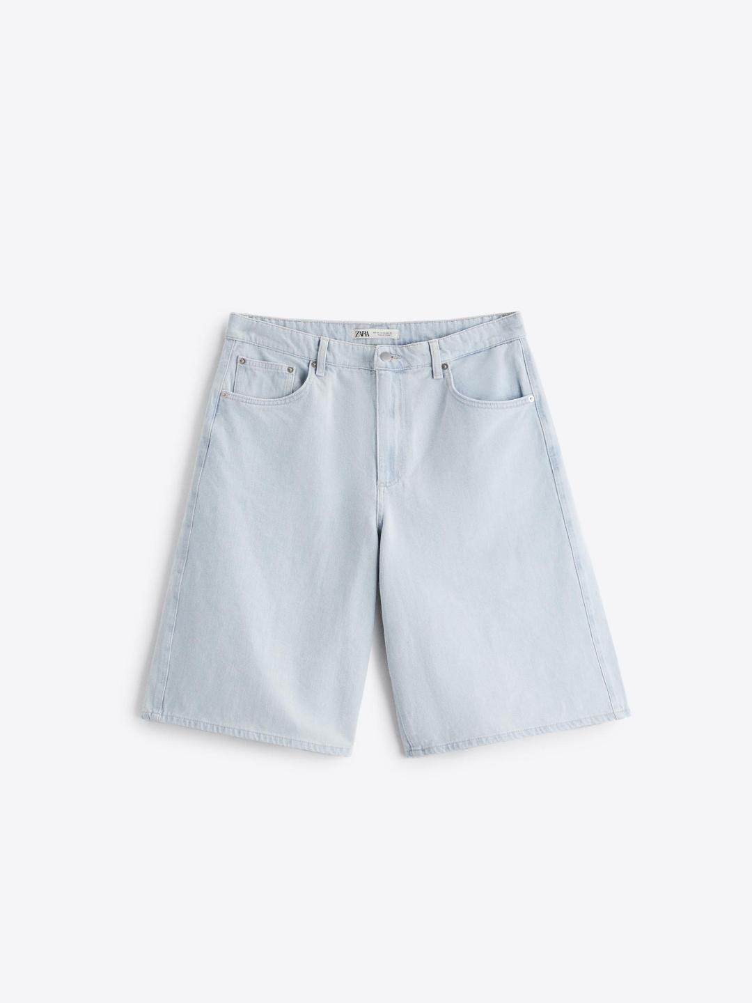 

ZARA Men Blue Shorts