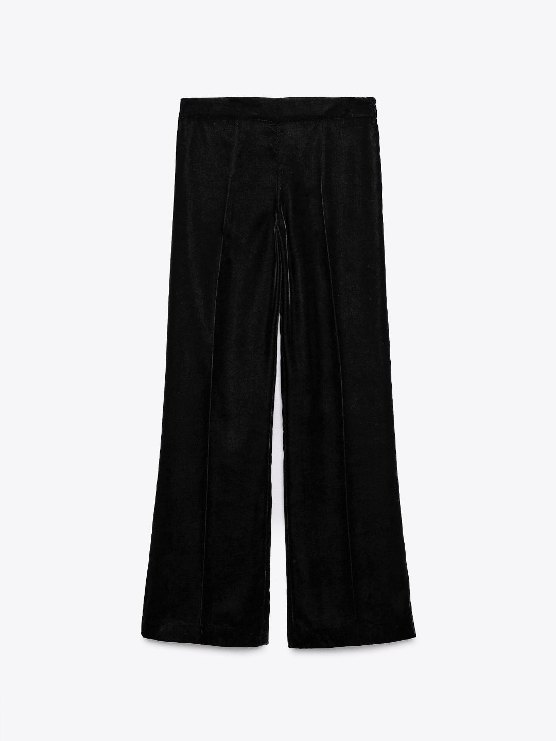 

ZARA Women Black Trousers