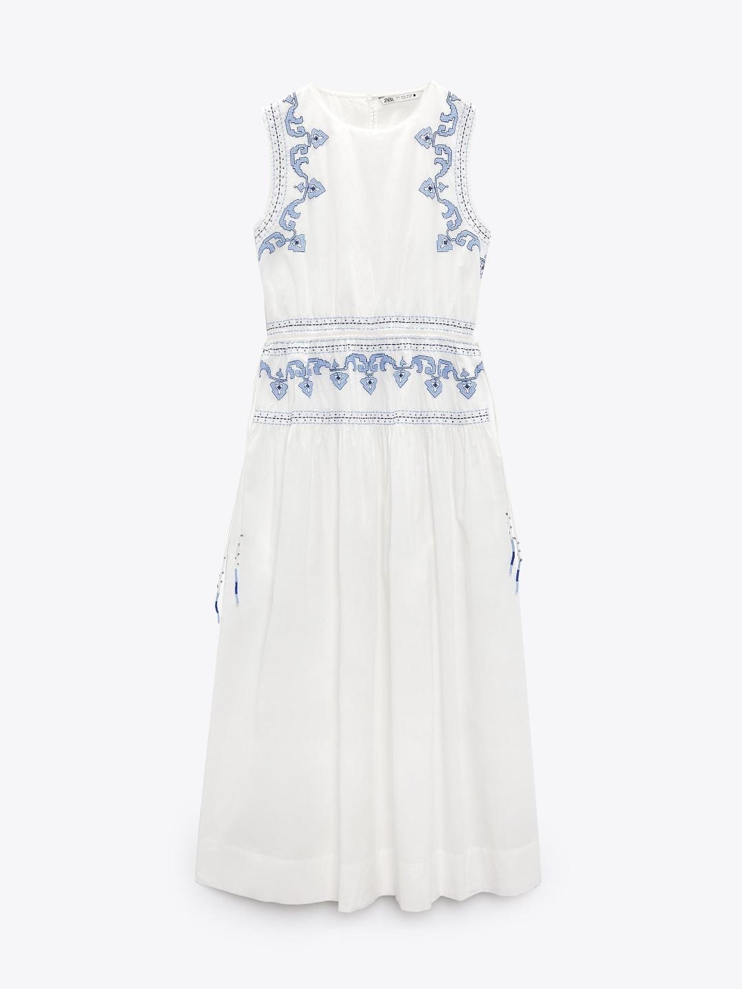 

ZARA Women White Dress