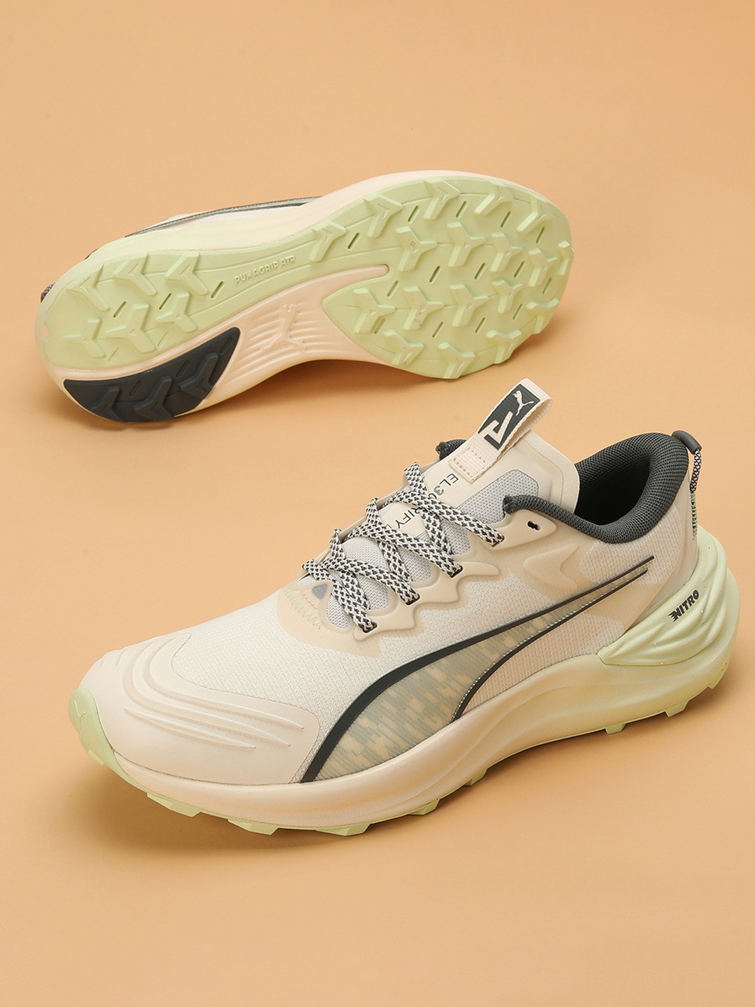 

Puma Women Electrify NITRO Trail Running Shoes, Beige